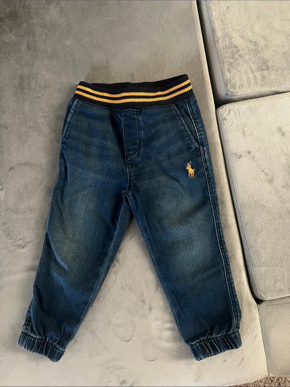 Polo by Ralph Lauren Navy Denim Jogger Jeans